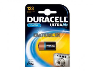 Foto batéria Duracell Ultra M3 CR123A 1ks Foto batéria Duracell Ultra M3 CR123A 1ks